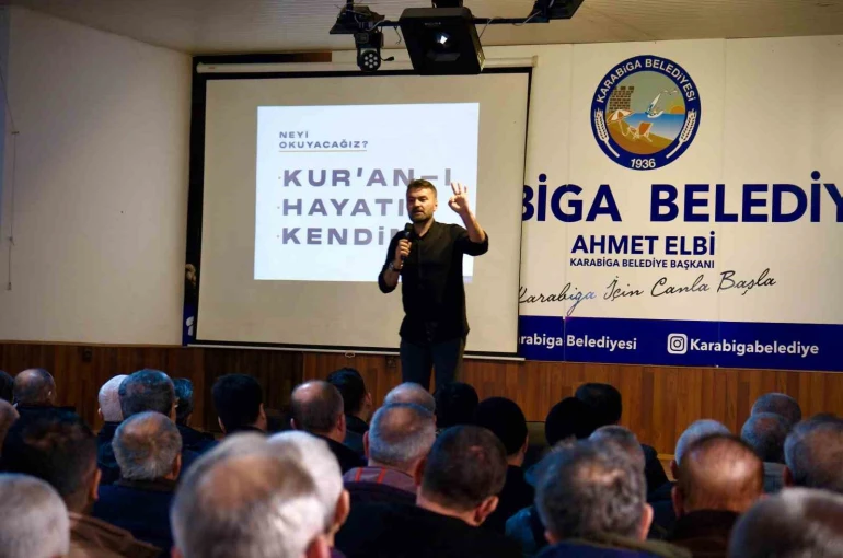 Karabiga’da Mekke’nin Fethi Gecesi coşkusu 