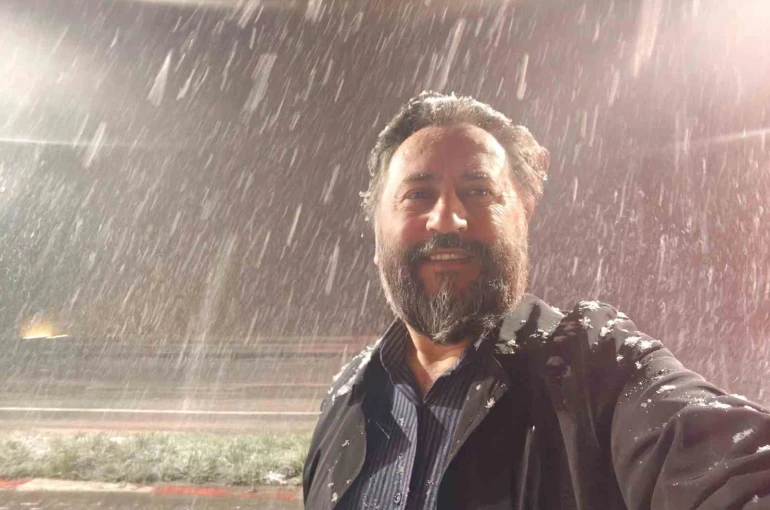 Karabük’te Nisan sonunda kar sürprizi 