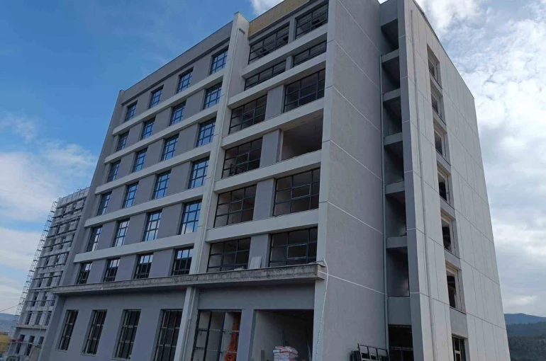 Karabük’te öğrenci yurdu inşaatında çalışmalar sürüyor 