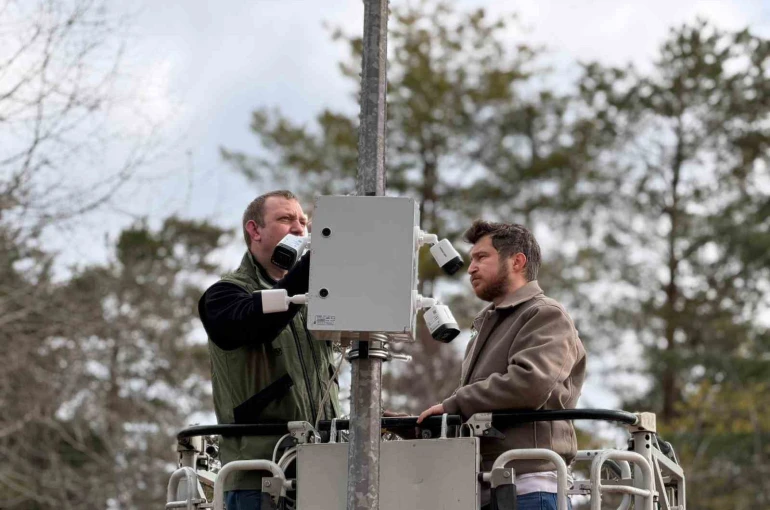 Karabük’te parklara güvenlik kameraları yerleştiriliyor 