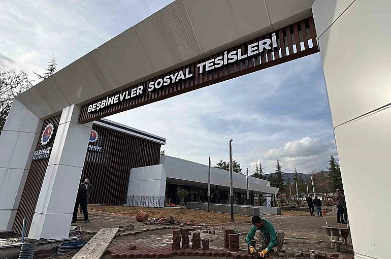 Karabük’te yeni bir sosyal tesis hizmete açılmaya hazırlanıyor 