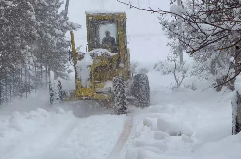 Karabük’te yolu kapanan köy sayısı 115’e yükseldi 