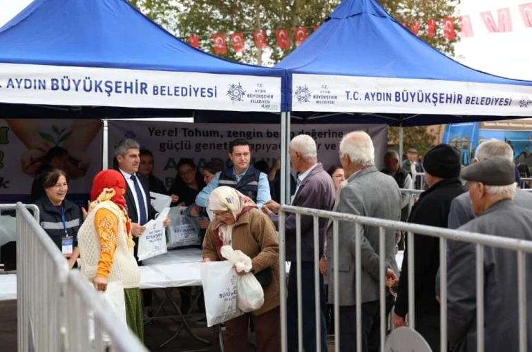 Karacasu’da Ata tohumları vatandaşlarla buluşturuldu 