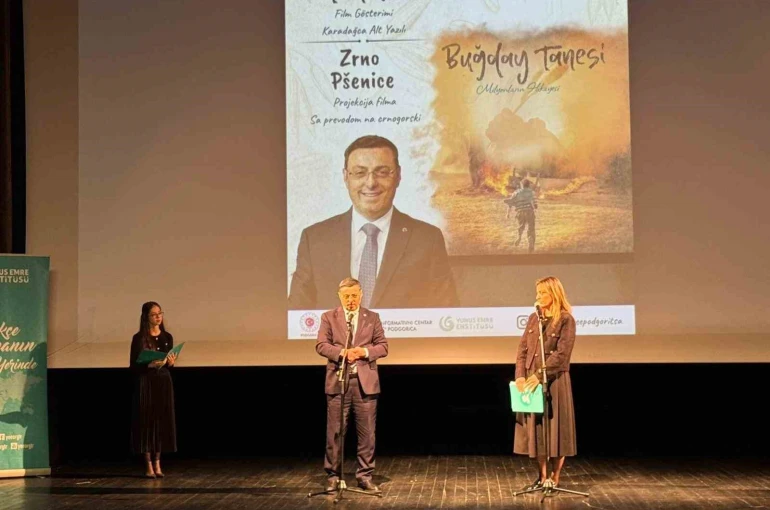 Karadağ’da Türk filmi etkinliği: ‘Buğday Tanesi’ Podgoritsa’da gösterildi 