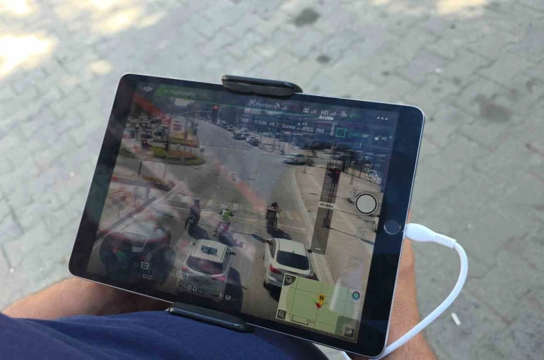 Karadeniz Ereğli’de dron destekli trafik denetimleri artırıldı