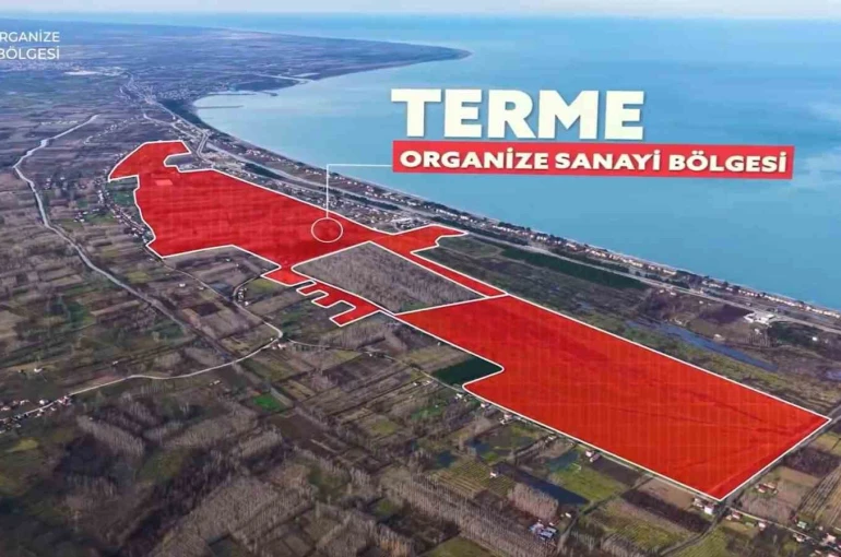 Karadeniz kıyısında dev sanayi alanı: Terme OSB’de ilk etap tahsise açıldı 