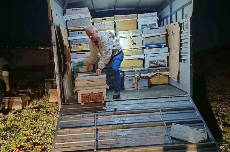 Karadeniz’in gezgin arıcıları yeni sezon için Doğu Anadolu’nun dağlarını mesken tuttu 