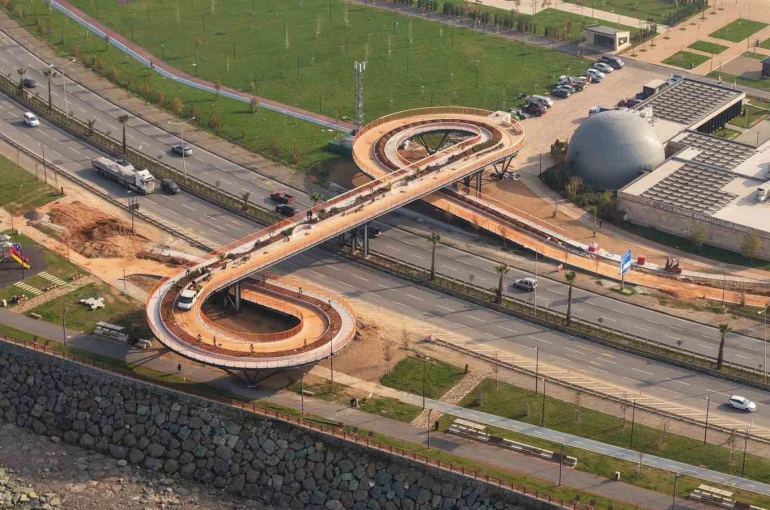 Karadeniz’in ilk ekolojik üst geçidi ilgi çekiyor 