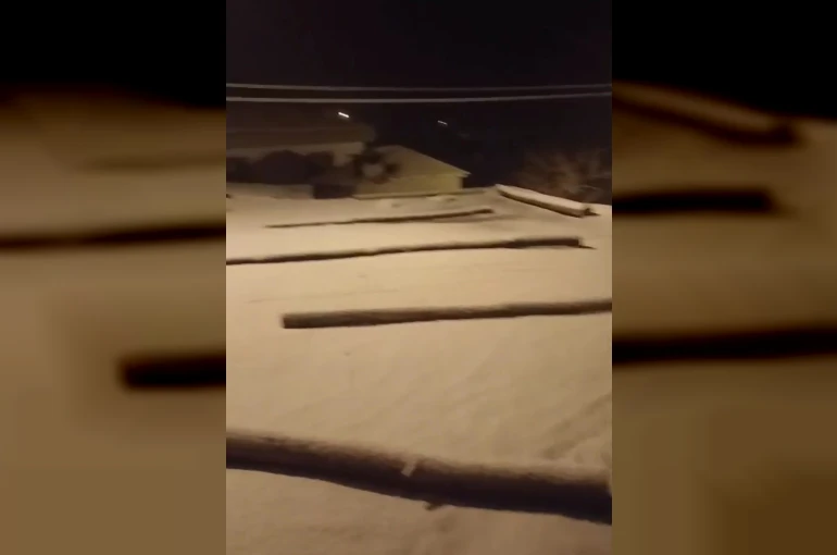 Karakoçan’da kar yağışı etkili oldu