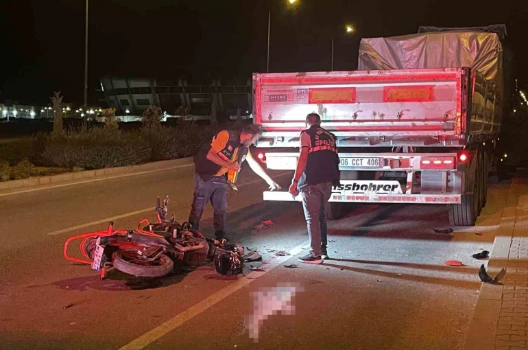 Karaman’da motosiklet kazası: 1 ölü 
