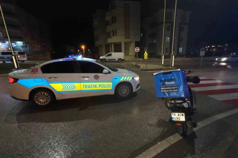 Karaman’da motosiklet kazası: 1 yaralı