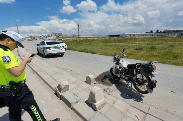 Karaman’da motosiklet kazası: 1 yaralı 