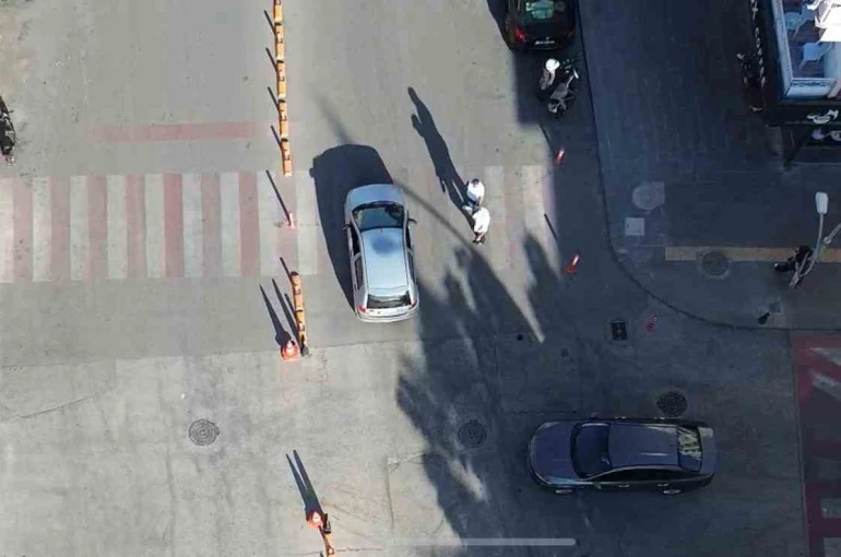 Karaman’da yayalara yol vermeyen sürücüler cezadan kaçamadı