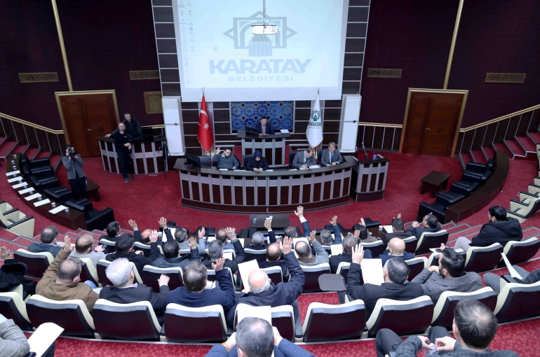 Karatay Belediyesi 2026’nın ilk meclis toplantısı gerçekleştirdi