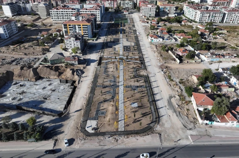 Karatay'da Çimenlik Mahalle Parkı'nda sona gelindi