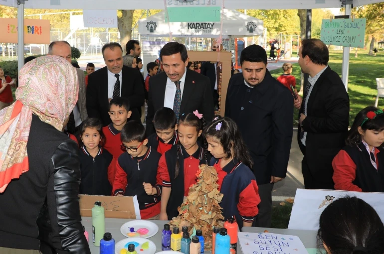 Karatay’da anlamlı orman ve su farkındalığı etkinliği