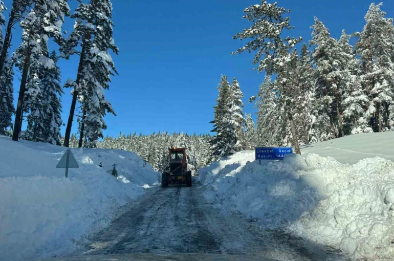 Karla kapanan 278 köy yolundan 260’ı açıldı 