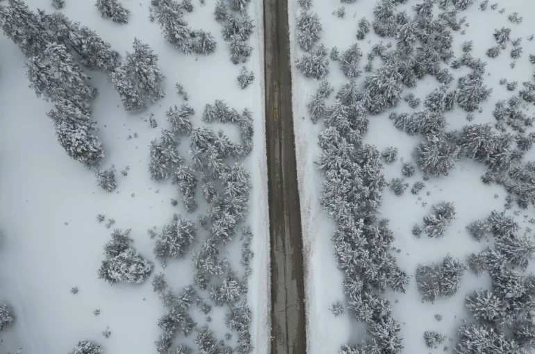Kars’ta bahar ortasında kış masalı 