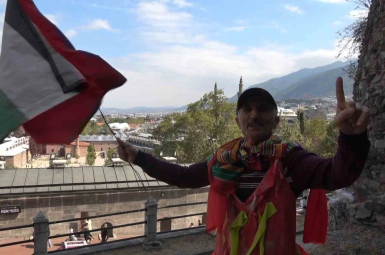’Kartal’ oldu, ’ayı’ oldu, ’arı’ oldu şimdi de Filistin’e böyle destek oldu 
