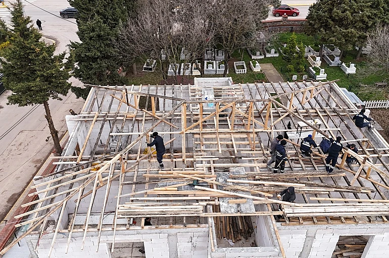Kartepe Belediyesi cenaze hizmetleri binasının kapasitesini artırıyor 