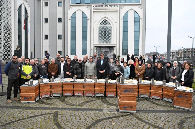 Kartepe’de üreticilere arıcılık ve ekipman desteği sağlandı 