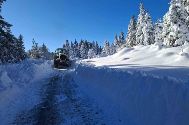 Kastamonu’da kapalı köy yolu sayısı 377’ye düştü 