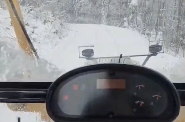 Kastamonu’da kar 243 köy yolunu ulaşıma kapattı 