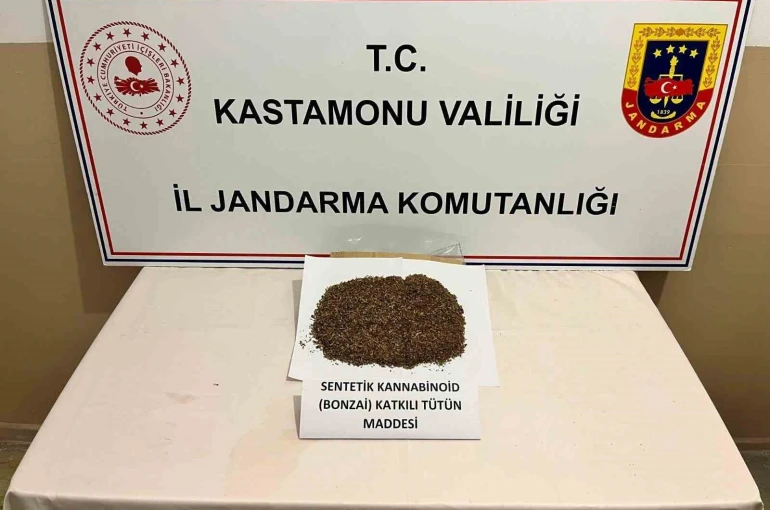 Kastamonu’da uyuşturucu operasyonu: 5 gözaltı 
