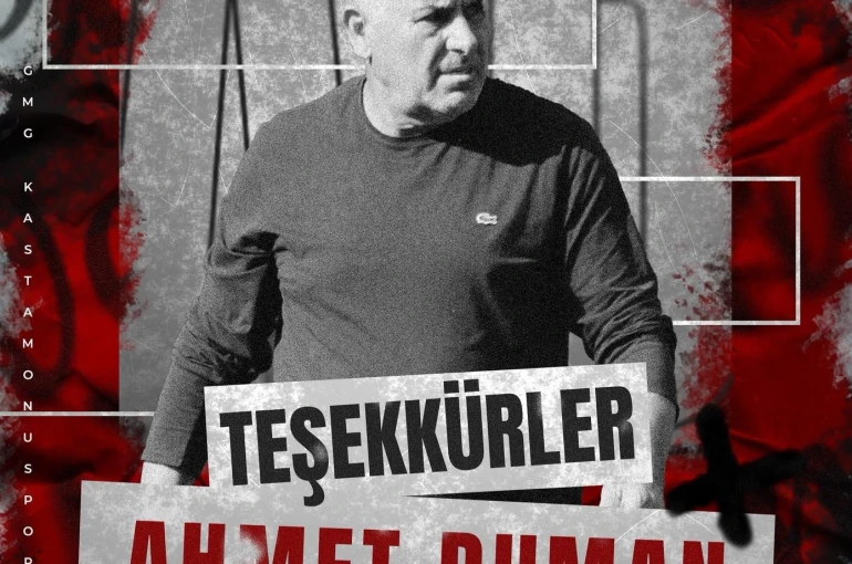 Kastamonuspor ile Teknik Direktör Ahmet Duman yollarını ayırdı 