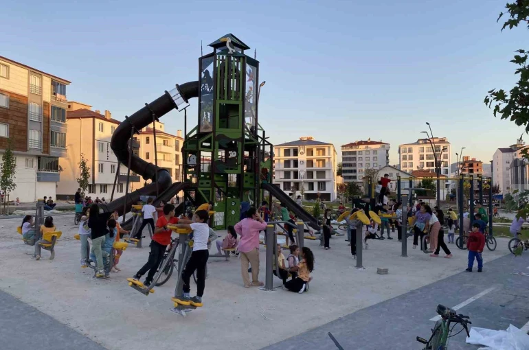 Kavak ilçesine yeni park 