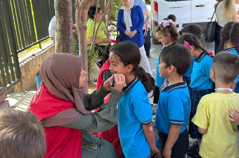 Kavaklıdere’de öğrenciler gönüllerince eğlendi 