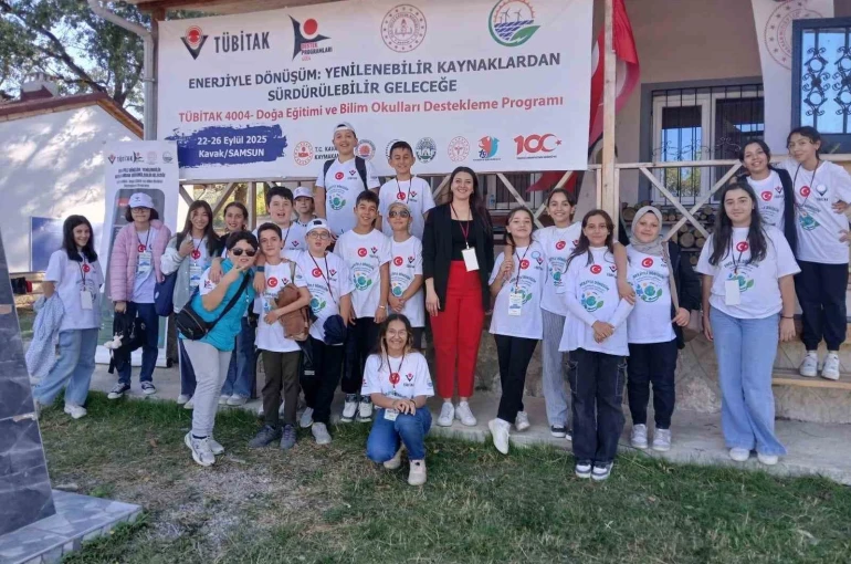 Kavak’ta öğrenciler yenilenebilir enerjiyi keşfetti 