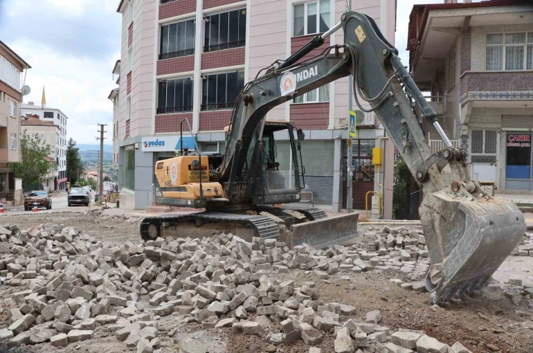 Kavak’ta ulaşımı rahatlatacak çalışma başladı 