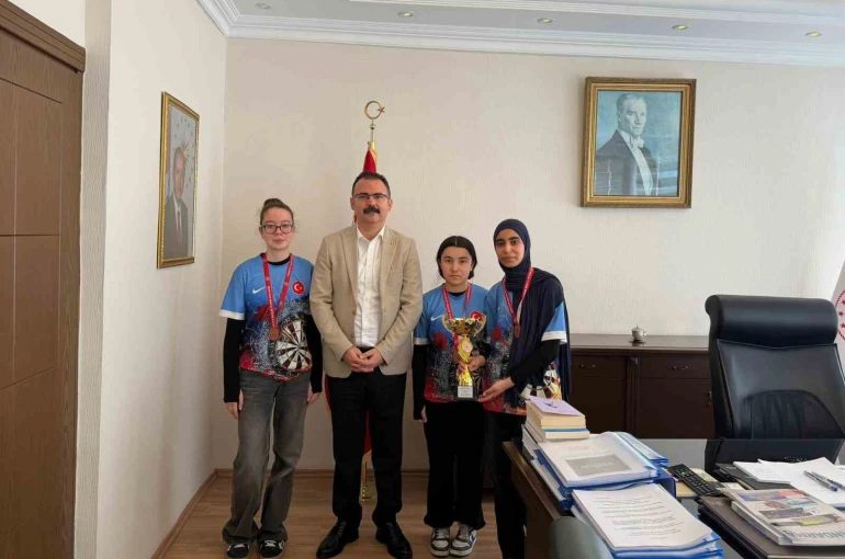 Kaymakam Ateş, Türkiye şampiyonası öncesi sporcuları ağırladı 