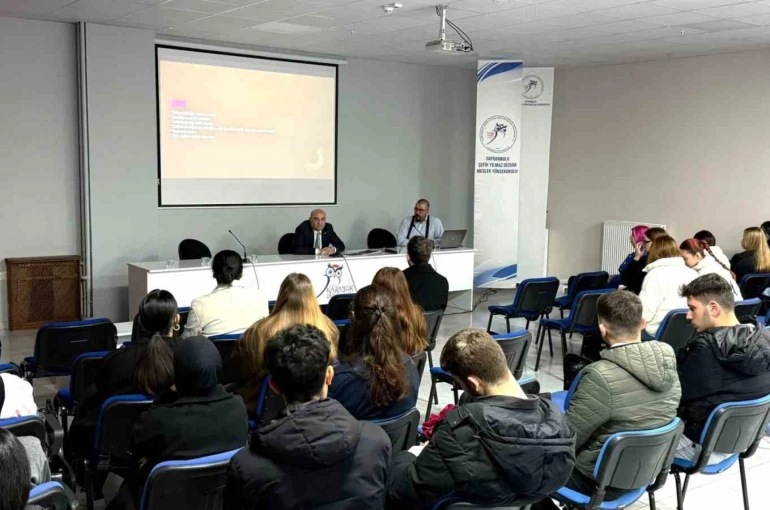 Kaymakam Baskın, KBÜ’de Kamu Yönetimi Dersi’ne konuk oldu 