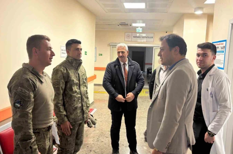 Kaymakam Bayram kurumlarda yürütülen çalışmaları yerinde inceledi 