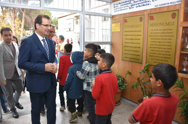 Kaymakam Güldoğan’dan eğitim turu 