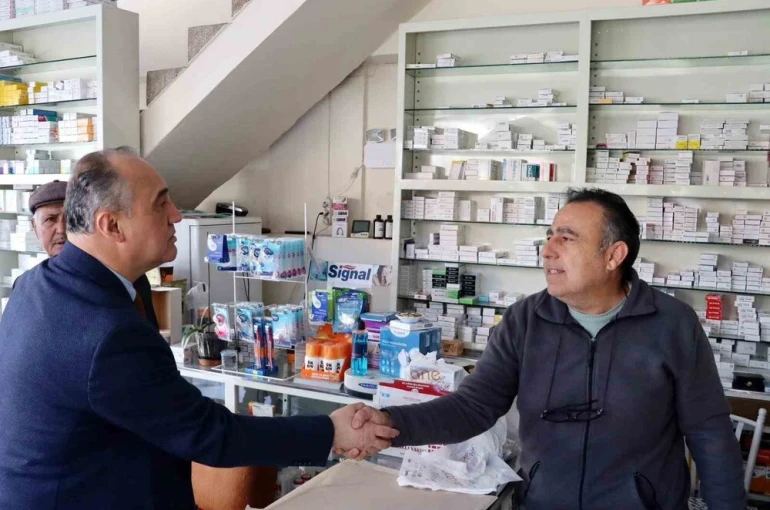 Kaymakam İlhan, esnafların taleplerini dinledi 