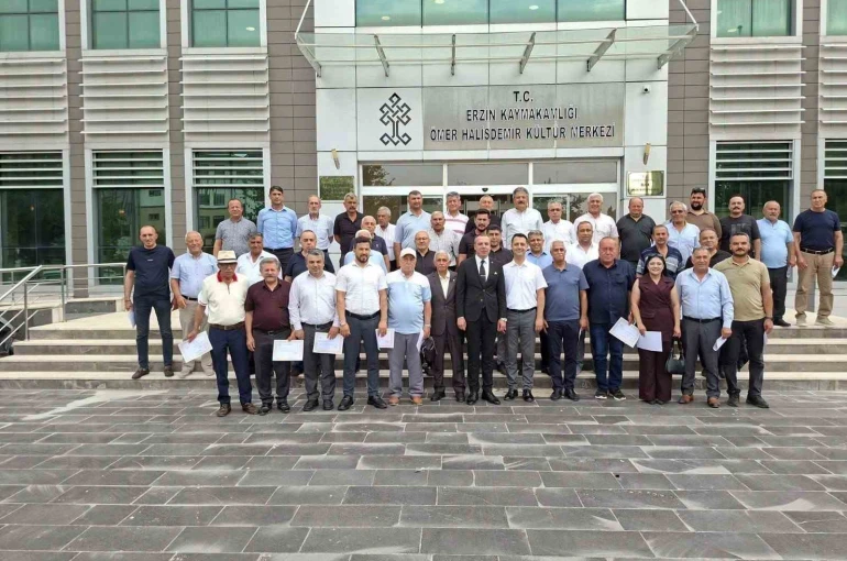Kaymakam Özaydın, Erzin’e veda etti