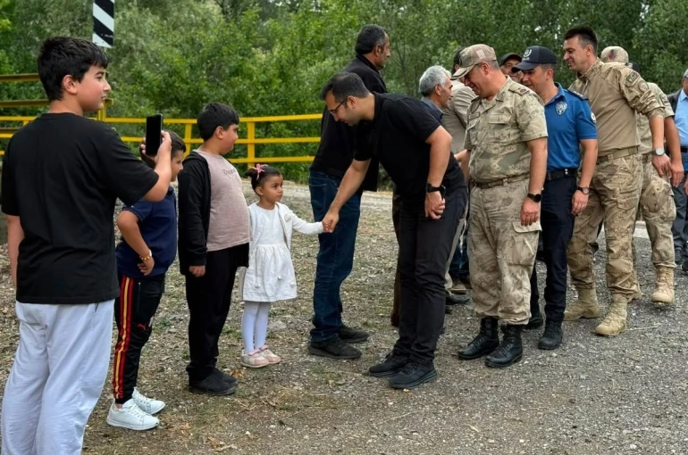 Kaymakam Taşkıran’dan köy ve mezralara ziyaret