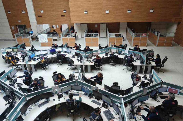 Kayseri 112 Acil Çağrı Merkezi 2025’te 1 milyon 500 bin çağrıyı cevapladı