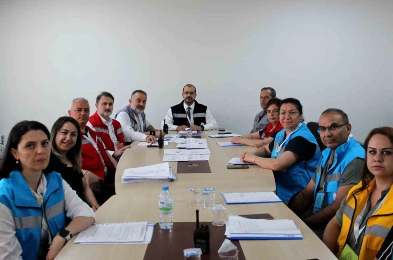 Kayseri Devlet Hastanesi’nde eş zamanlı tatbikat