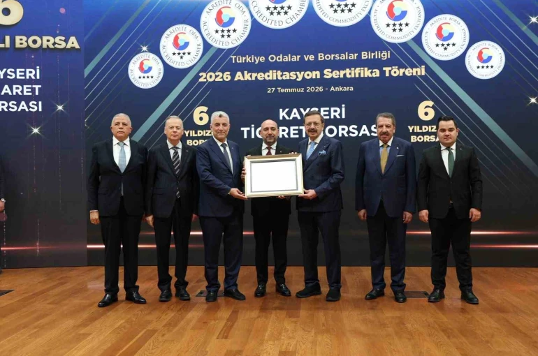 Kayseri Ticaret Borsası’ndan büyük başarı 