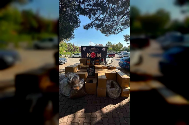 Kayseri’de 270 bin makaron ele geçirildi: 1 gözaltı