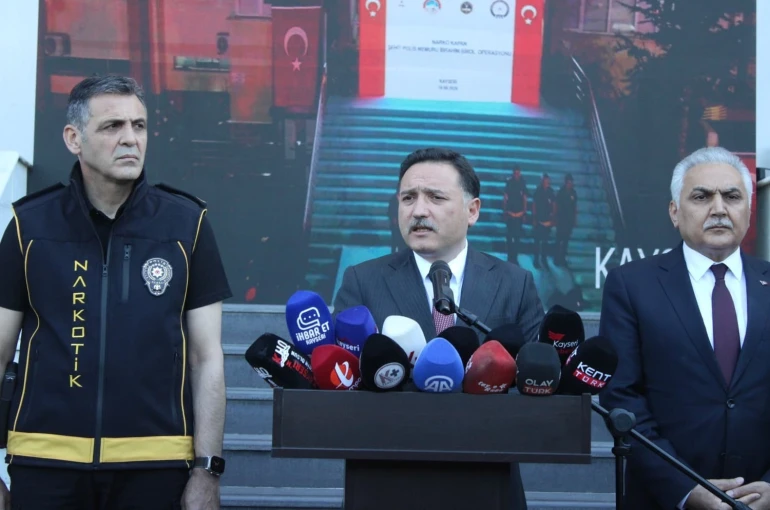 Kayseri’de Cumhuriyet tarihinin en büyük uyuşturucu operasyonu gerçekleştirildi 