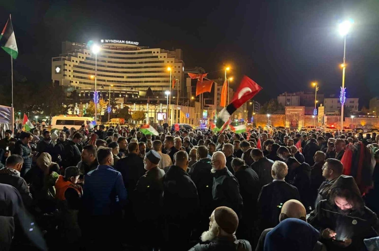 Kayseri’de İsrail’in Sumud Filosu’na müdahalesine tepki 
