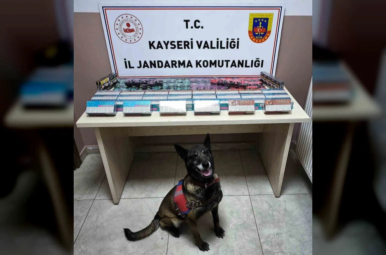 Kayseri’de kaçak sigara operasyonu 
