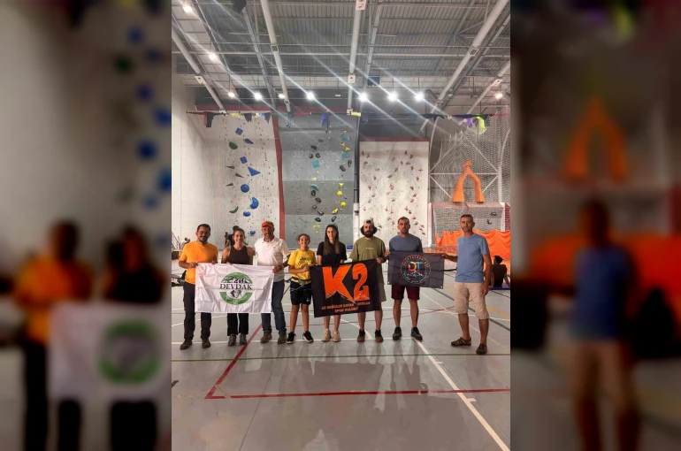 Kayserili 29 sporcu spor tırmanışta ileri seviye eğitim hakkı kazandı