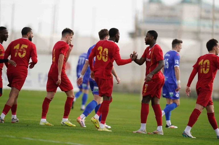 Kayserispor, Brno’yu 3-2 yendi 