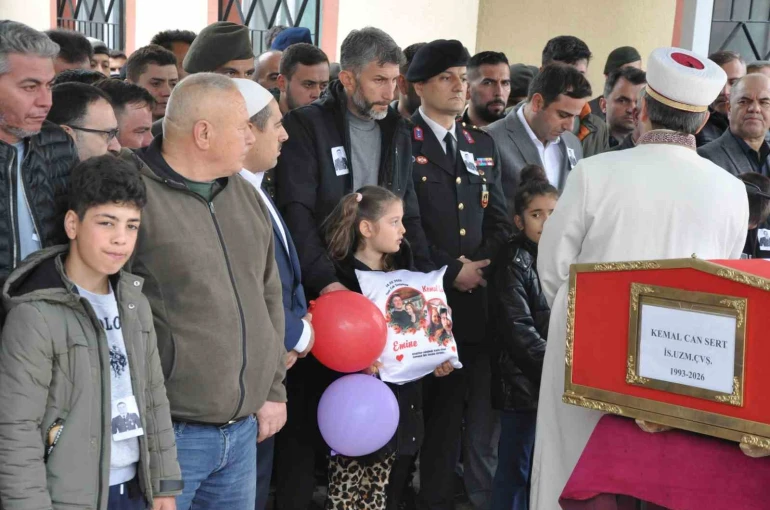 Kaza kurbanı Manisalı Uzman Çavuş’a acı veda 